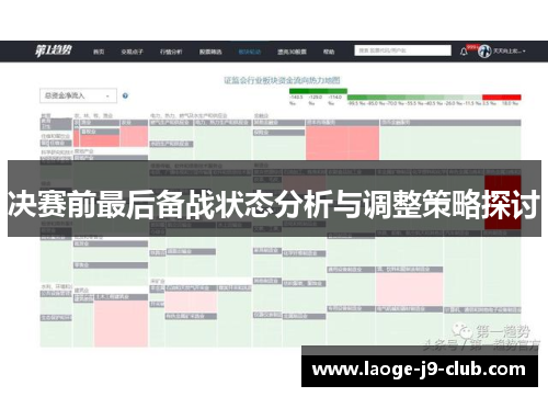 决赛前最后备战状态分析与调整策略探讨