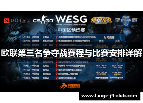 欧联第三名争夺战赛程与比赛安排详解 欧联第三名争夺战赛程与比赛安排详解